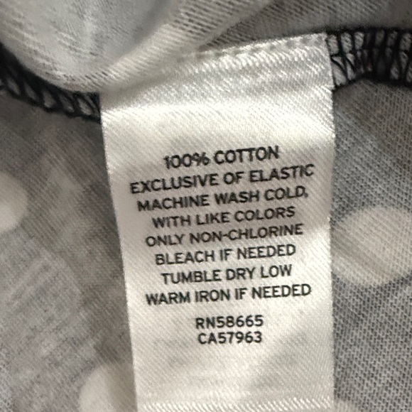 Melrose and Market Gray and White Patterned Top - Picture 3 of 6